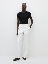 Matteau Chalk Straight Twill Trouser