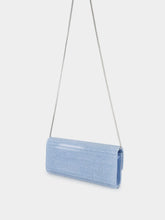 Jimmy Choo Dusty Blue Sweetie Clutch Bag