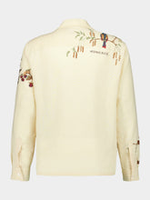 Baziszt Avian Embroidered Button-Up Shirt