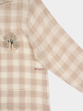 Baziszt Beige Chitin Shirt