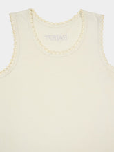 Baziszt Off White Croquet Tank Top