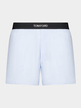 Tom Ford Underwear Light Blue Poplin Boxers