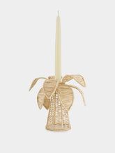 Coro Cora Beige Palm Tree Iraca Medium Small Holder