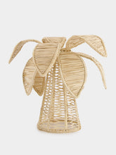 Coro Cora Beige Palm Tree Iraca Medium Small Holder