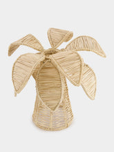 Coro Cora Beige Palm Tree Iraca Medium Small Holder