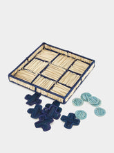 Coro Cora Navy Blue Tic Tac Toe Board Game