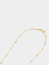 Paula Tango Square Necklace with Stones