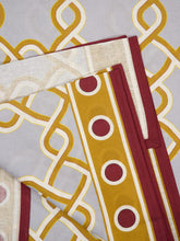 La DoubleJ Tackle Turquoise Medium Linen Tablecloth