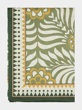 La DoubleJ Tudor Light Green Linen Tablecloth