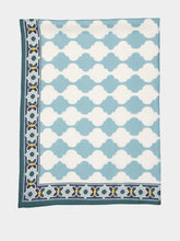 La DoubleJ Plaza Sky Blue Medium Tablecloth