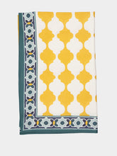 La DoubleJ Plaza Yellow Medium Tablecloth