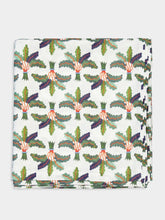 La DoubleJ Large Palms Linen Tablecloth