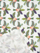 La DoubleJ Large Palms Linen Tablecloth