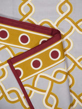 La DoubleJ Tackle Turquoise Large Linen Tablecloth