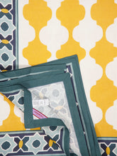 La DoubleJ Plaza Yellow Large Tablecloth