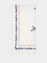 La DoubleJ Wildbird Placée Blue in Linen Large Tablecloth