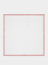 Paula Living x Gallina Matta Red Linen Napkin