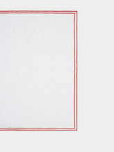 Paula Living x Gallina Matta Red Linen Napkin