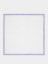 Paula Living x Gallina Matta Blue Linen Napkin