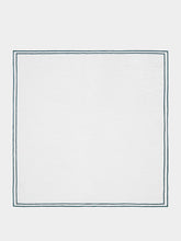 Paula Living x Gallina Matta Green Linen Napkin