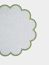 Paula Living Cascais Light Green Linen Placemat