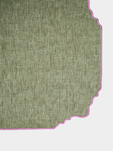 Paula Living Lisboa Green Linen Placemat