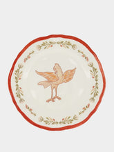 Paula Living Seagull Handpainted Dinner Plate