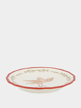 Paula Living Seagull Handpainted Dessert Plate