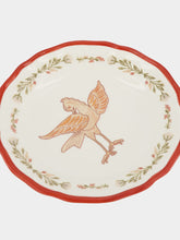 Paula Living Seagull Handpainted Dessert Plate