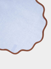 La DoubleJ Set of 2 Blue Rainbow Cloud Placemats