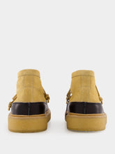 Marni Black and Beige Leather Desert Boot