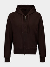 Tom Ford Brown Garment Dyed Hoodie