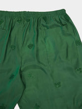 Baziszt Green Thrive Silk Shorts