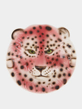 Les Ottomans Ceramic Tiger Pink Ashtray