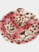 Les Ottomans Ceramic Tiger Pink Ashtray