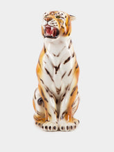 Les Ottomans Handpainted Tiger Sculpture