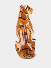 Les Ottomans Large Handpainted Tiger Sculpture