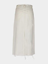 Frame Raw Hem Midaxi Skirt