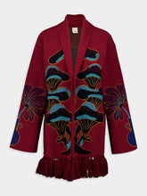 Paula Toadstool Jacquard Cardigan