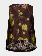 La DoubleJ Devon Brown La Scala Jacquard Top