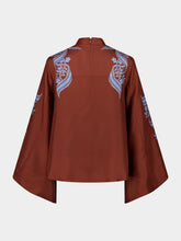 La DoubleJ Signoria Placée Silk Twill Top