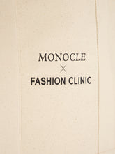 Monocle Ecru Logo Cotton Tote Bag