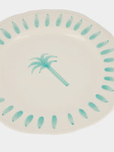 Les Ottomans Tropical Palm Soup Plate