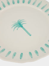 Les Ottomans Tropical Palm Charger Plate