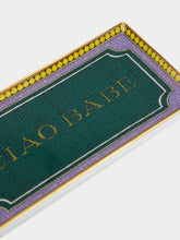 La DoubleJ Ciao Babe Porcelain Tray