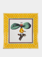 La DoubleJ Leafflyer Saffron Porcelain Tray