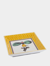 La DoubleJ Leafflyer Saffron Porcelain Tray