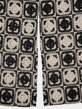 La DoubleJ Mini Tiles Macramé Palazzo Pants