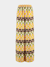 La DoubleJ Palazzo Silk Twill Pants