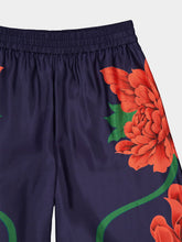 La DoubleJ Queen Peony Placée Blue Palazzo Pants